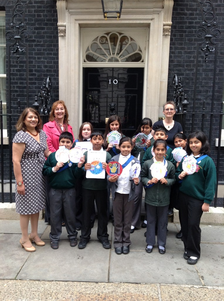 Valerie with Whitehall Juniors