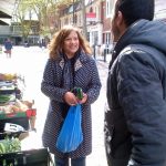 Valerie at Walsall Market