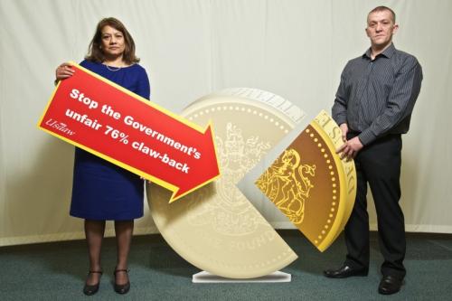 valerie-with-usdaw-9th-april-2014